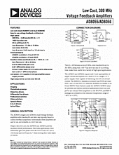 DataSheet AD8056 pdf